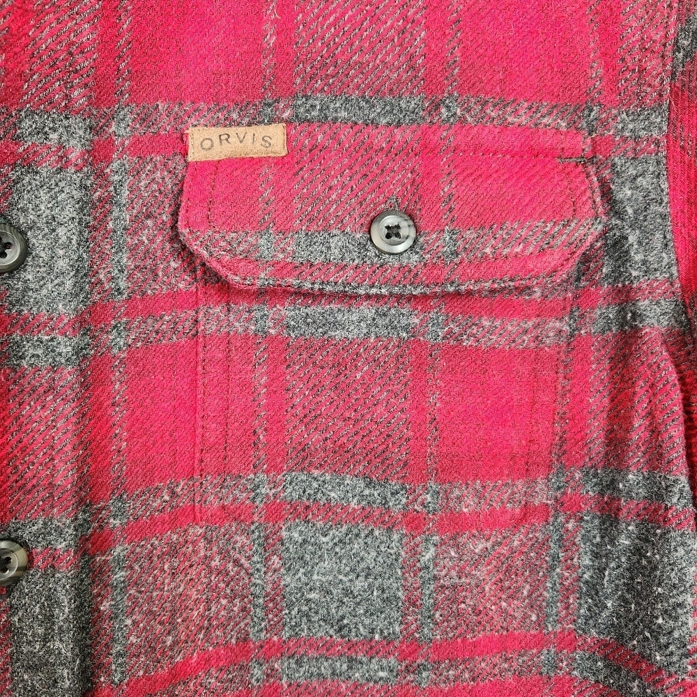Orvis Flannel Shirt Mens Sz Small - Picture 4 of 8